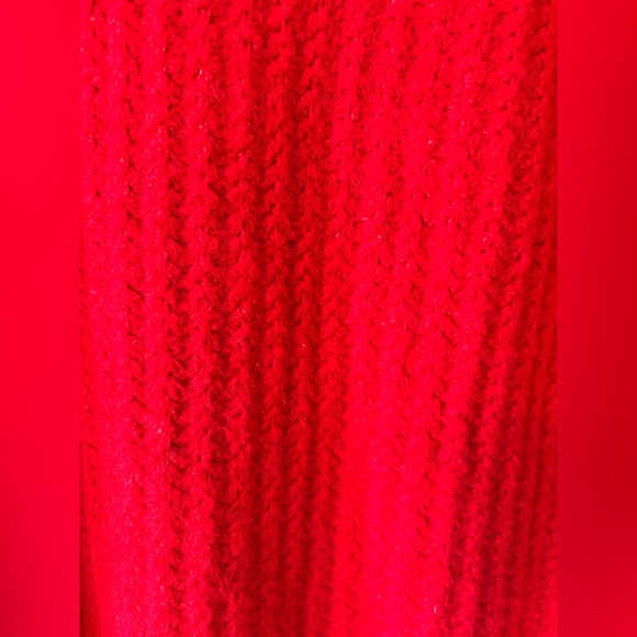 Maeve Knit Slouch Cowl Oversized Woven Crochet Turtleneck Sweater Pullover - Picture 8 of 10